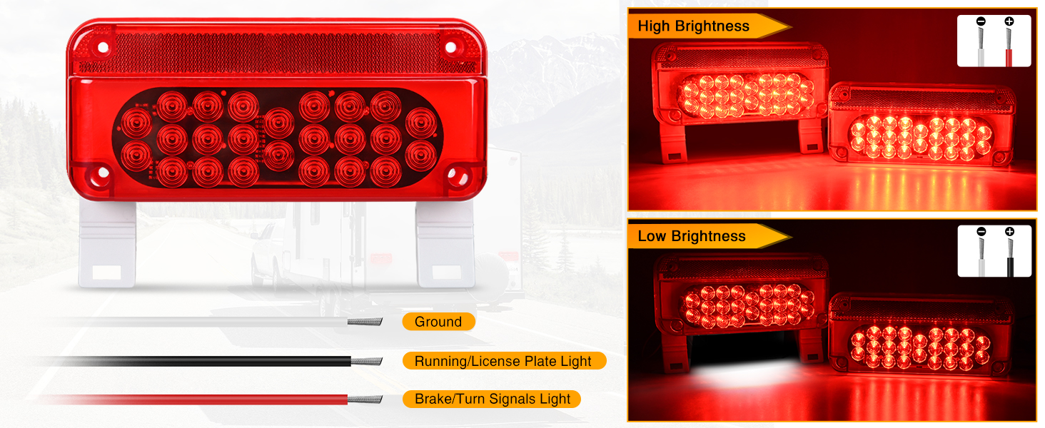 RV LED Tail Lights – 50,000-Hour Lifespan | Super Bright | Easy Installation 6 A2 1